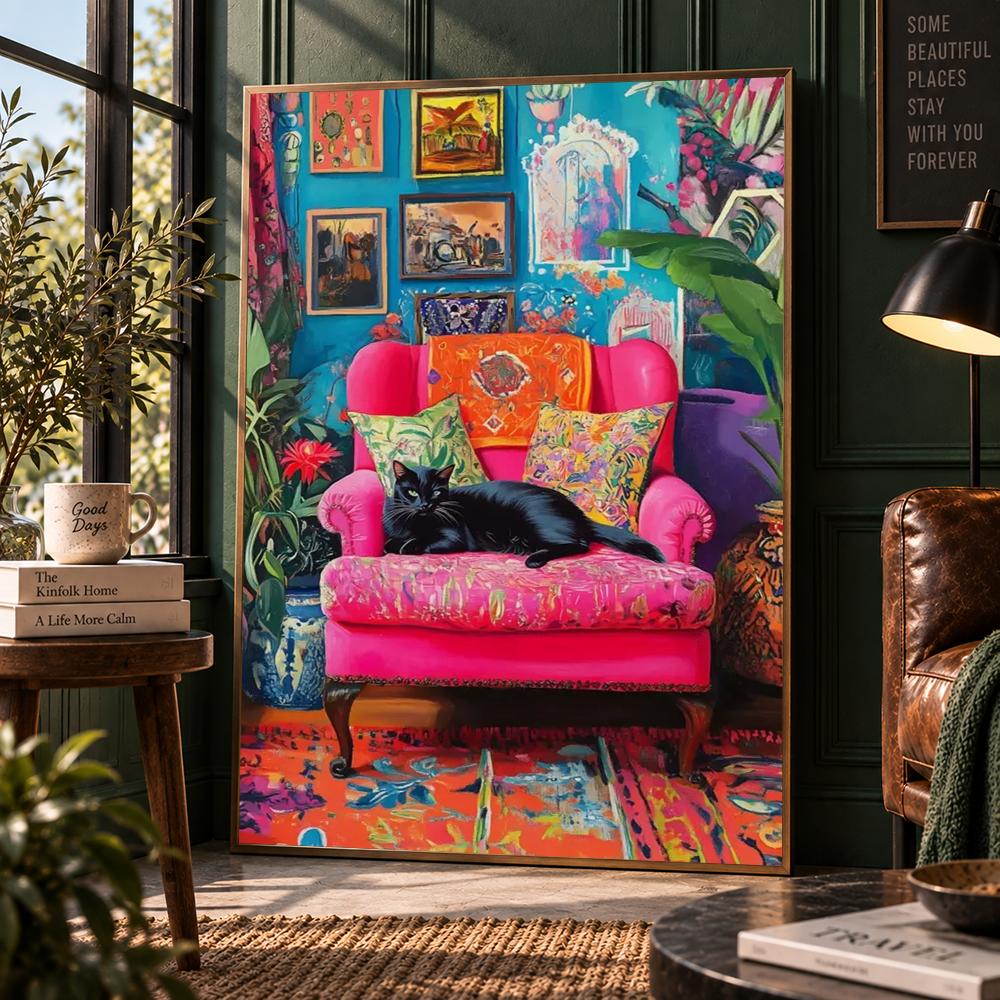 Fiddle Leaf Fig - Pôster de Folha de Figueira Botânica