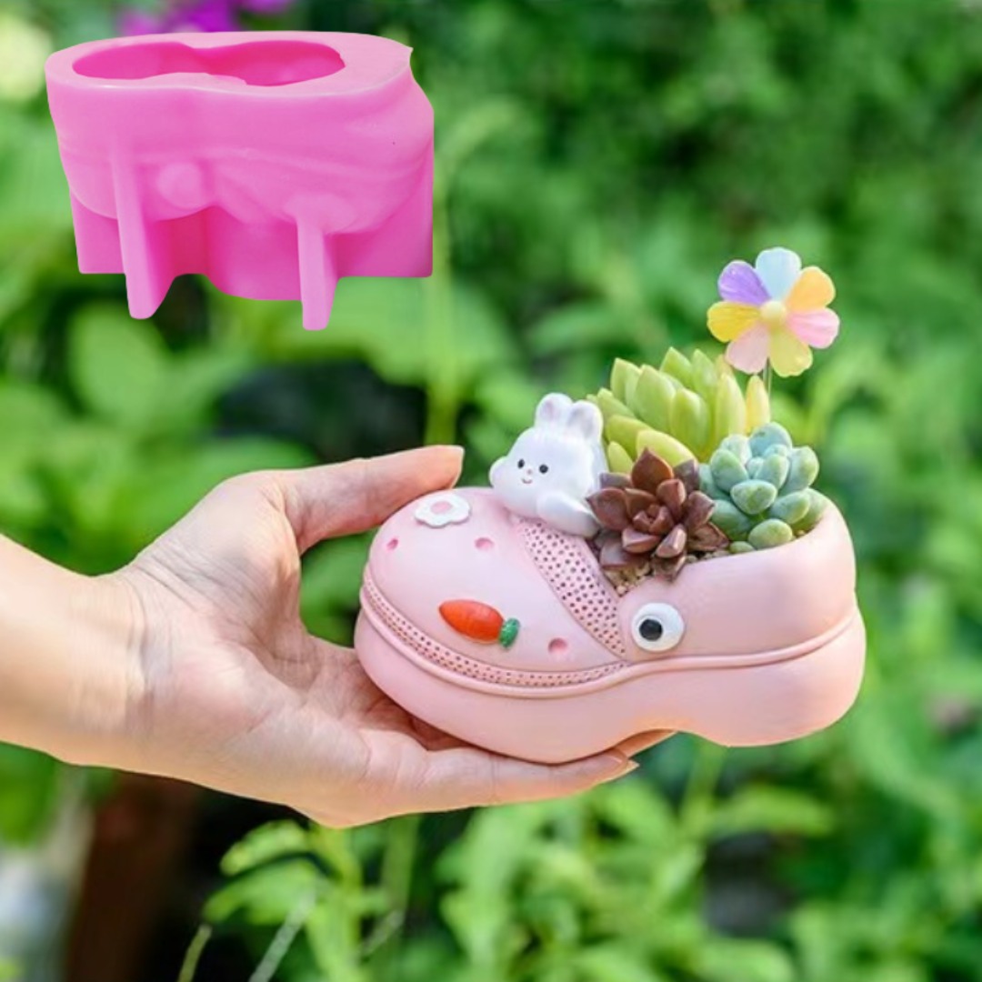 3D Animal Chinelos para Planta - Succulent Set avaliação e preço