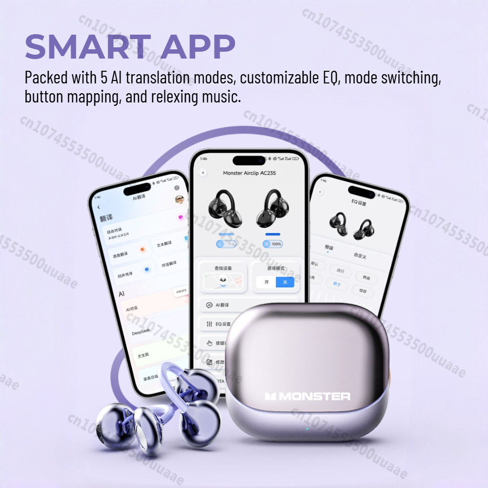 Monster AirClip AC235, fones d - Monstera avaliação e preço