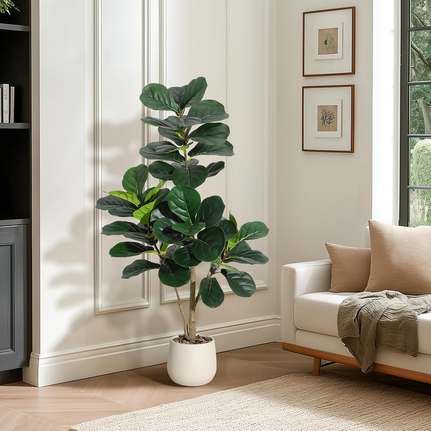 Árvore artificial de figueira- - Fiddle Leaf Fig avaliação e preço