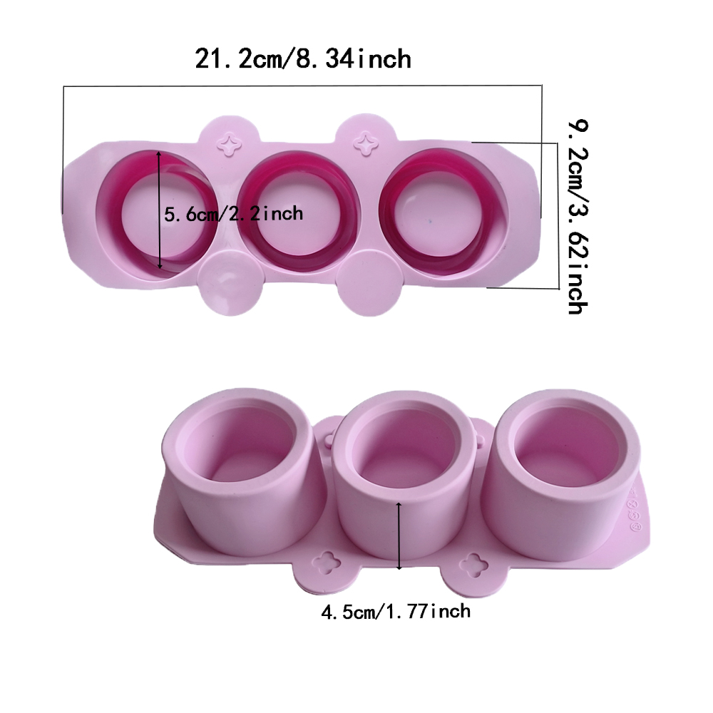Molde de silicone para vasos d - Succulent Set avaliação e preço